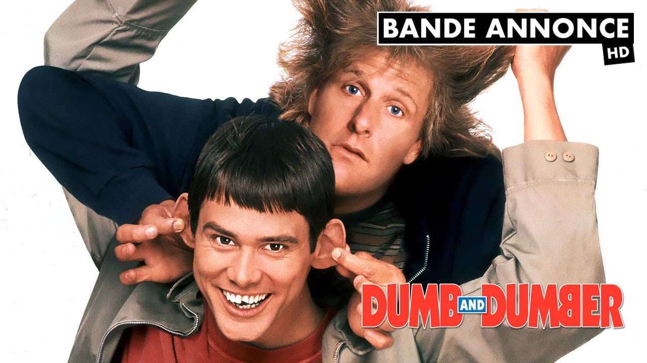 Dumb and Dumber (1994) Après un malentendu à l'aéroport, deux amis, Lloyd et Harry, spécialistes de l'élevage de lombrics, partent à la recherche de Mary qui semble y avoir oubliée sa valise. Mais, ils se retrouvent au centre d'un complot (plus de 240 millions de recettes!)