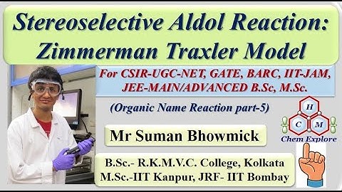 Stereoselective Aldol Reaction: Zimmerman Traxler Model||Evans Chiral Auxiliary|Name Reaction Part-5