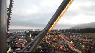 Riding the ferris wheel @ the Ventura County Fair 2011