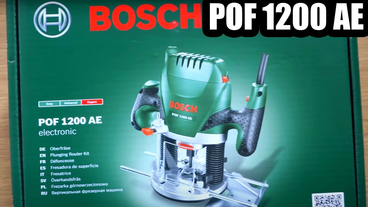 Bosch Défonceuse POF 1200 AE