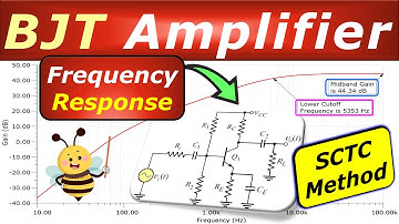 BJT Common-Emitter Amplifier 📶 Low-Frequency Response 🎯 Coupling & Bypass Capacitors 👉 SCTC Method