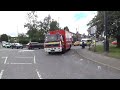 Atherton Command Support Unit & Welfare Unit Responding | Greater Manchester Fire And Rescue