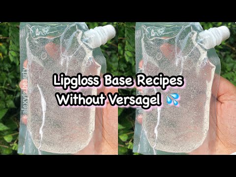 DIY: Lipgloss Base Recipes Without Versagel💦💕 