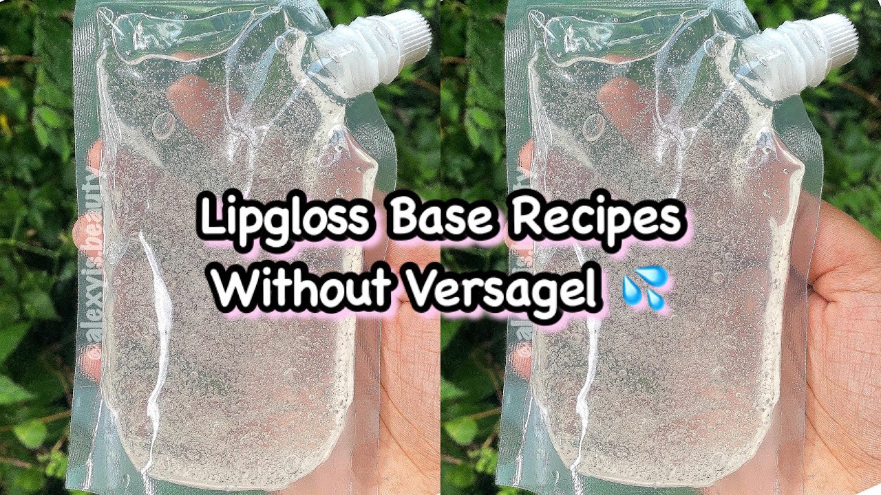 DIY: Lipgloss Base Recipes Without Versagel💦💕 - YouTube