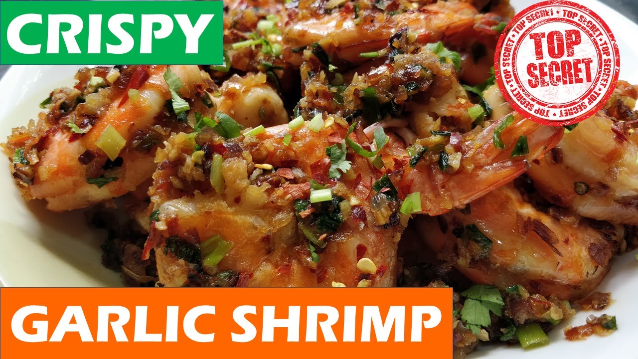 Crispy Garlic Prawns - Udang Bawang Putih Crispy - YouTube