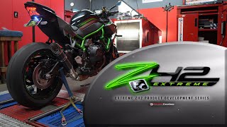 Free flowing exhaust on Kawasaki ZH2 Extreme (2020) Ep1