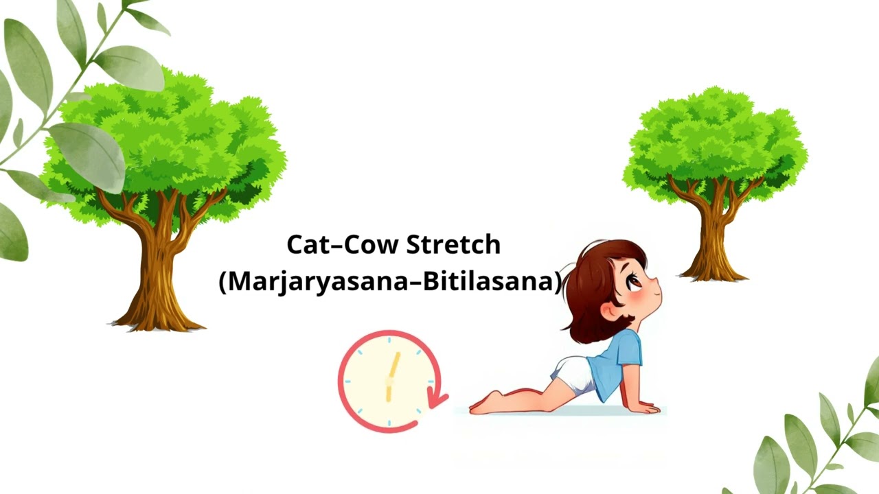 Yoga for Height Growth 🌱 is a gentle and effective practice designed to stretch your spine 🧘‍♂️