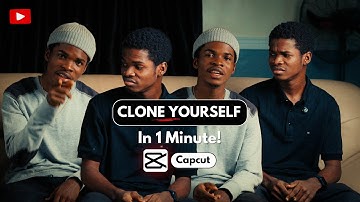 HOW TO CLONE YOURSELF IN Capcut under 1 minute | Desktop tutorial