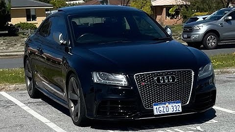 Audi RS5 V8 Launch Control