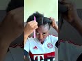 Simple DIY natural hairstyle transformation #hairstyle #diy #lifestyle #haircare #tutorial