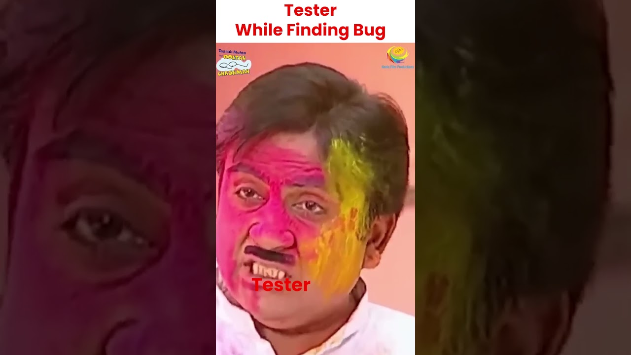 Tester while finding bug || best programmer  meme