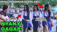 PENGAMEN INI AWALNYA GAGAP NYANYI KE CEWE YANG KESEPIAN, SETELAH KELUARIN SUARA ASLI?! LULUH!!