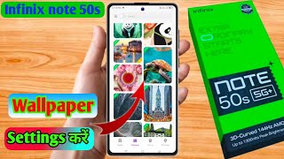 how to change lock screen wallpaper in infinix note 50s, infinix note 50s change wallpaper screenshot 4