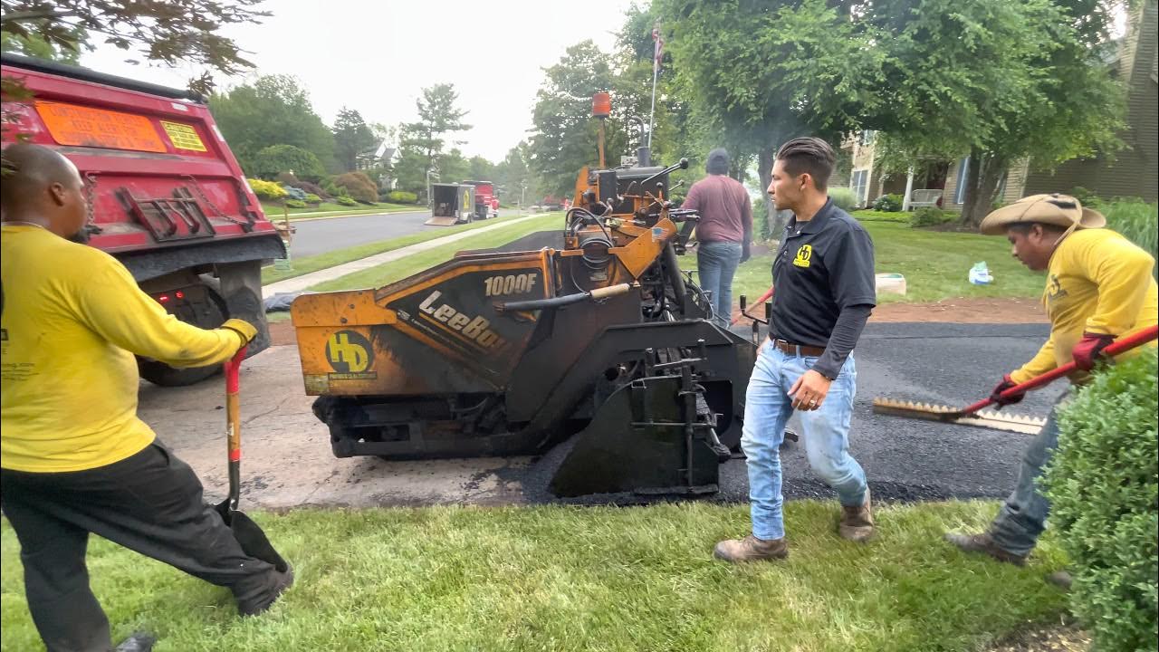 How to install a new driveway! YouTube