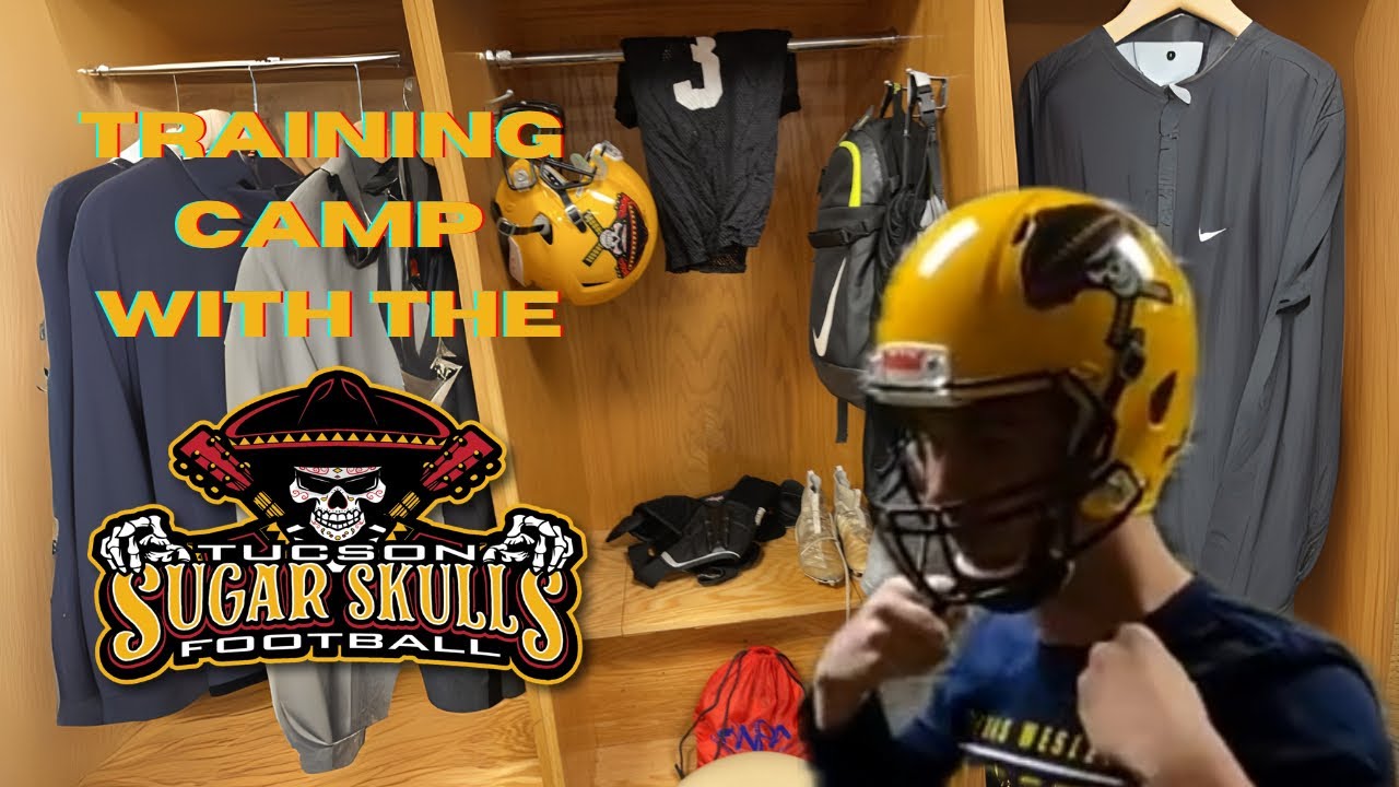 TRAINING CAMP WITH THE TUCSON SUGAR SKULLS || Day in the Life of a Pro QB || Ep. 10 
