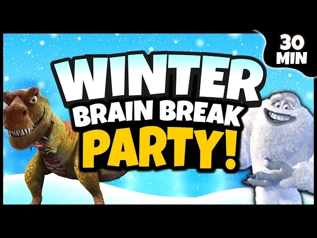 Winter Brain Break Party | Freeze Dance & Chase Games | Just Dance class=