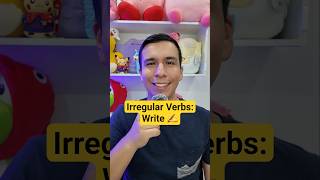 Verbos irregulares más comunes en inglés: Write