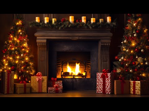 Christmas Jazz Collection ~ Cozy Christmas Jazz Instrument and Fireplace