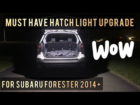 Must Have Hatch Light Upgrade for Subaru Forester 2014-2021 models (SUBIESPEED)