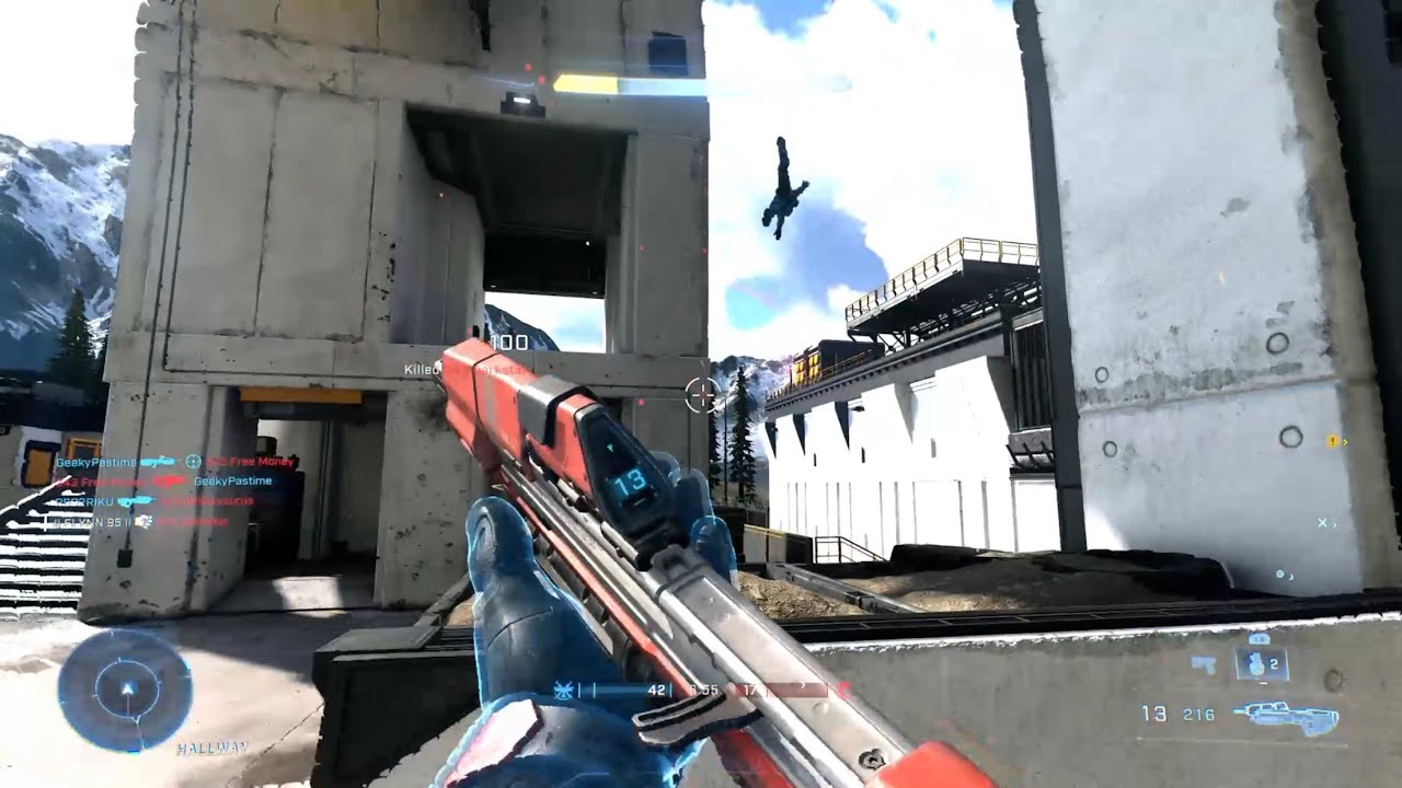 Halo Infinite Multiplayer Beta/Flight Sending A Spartan Flying