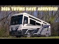 2026 Tiffin Luxury Diesel Pushers have arrived at Sewell Motorcoach! 2026 Tiffin Allegro Bus 45OPP