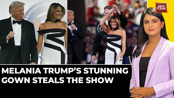 Fashion Takes Centre Stage At Donald Trump's Inauguration: Melania's Stunning Gown Steals The Show