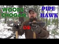 Cold Steel Pipe Hawk vs CRKT Woods Chogan Review and comparison