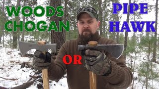 Cold Steel Pipe Hawk vs CRKT Woods Chogan Review and comparison