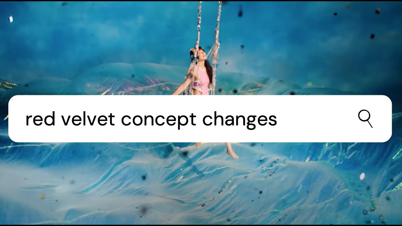 every red velvet mv but everytime the concept changes, it gets faster
