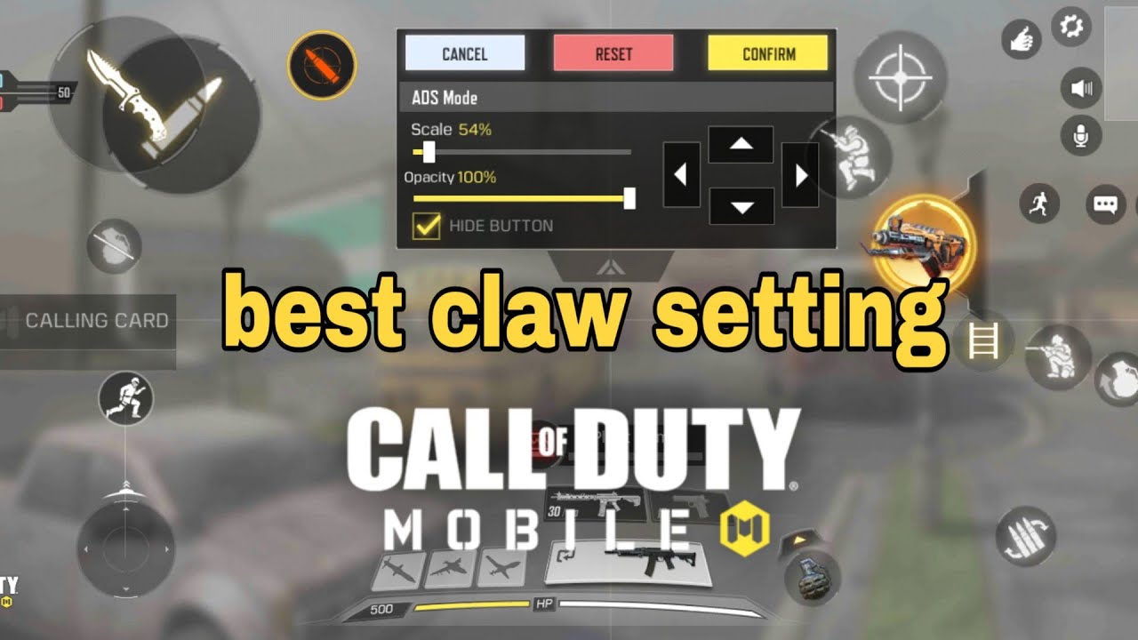 Cod Claw best claw setting Call of Duty | 4 finger claw in COD mobile in hindi ...