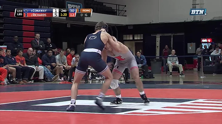 Big Ten Rewind: 2016 Wrestling - 133 LBs - Penn St...