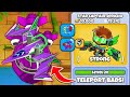 The NEW Hero Can Literally TELEPORT BADS?! (Bloons TD Battles 2)