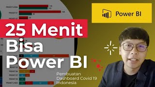 Dasar Dasar Power BI | Pembuatan Dashboard Covid-19 Indonesia screenshot 3