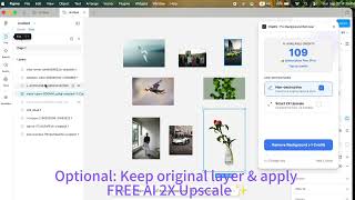 ClipBG - Bulk Background Remover | Figma Plugin Demo