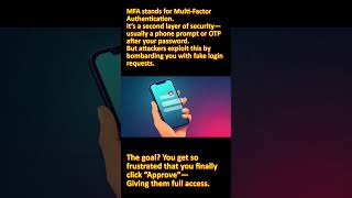 🔐MFA Fatigue Attack: When Hackers Annoy You Into Getting Hacked! Cyber Gyaan 101 #cyber #education
