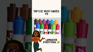 #5 EC Must-Have: I. Laminate. Everything. 😅 #ecclassroom #spedteacher #teacherorganization