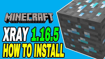 Minecraft How To Install XRAY 1.16.5 (Mod & Texture Pack Versions) Tutorial
