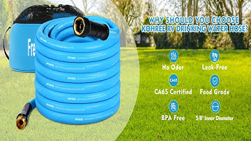 Kohree RV Water Hose with Storage Bag