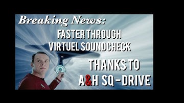 ALLEN & HEATH SQ MIXER No24 - SQ Drive: Multitrackrecording and Virtuel Soundcheck