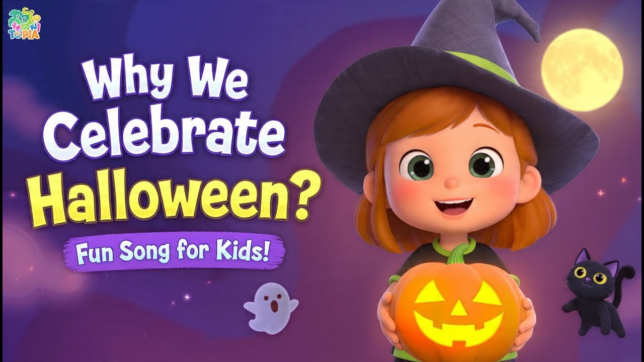 Why Do We Celebrate Halloween? 🎃 | Fun Halloween Song for Kids | Totopia Rhymes