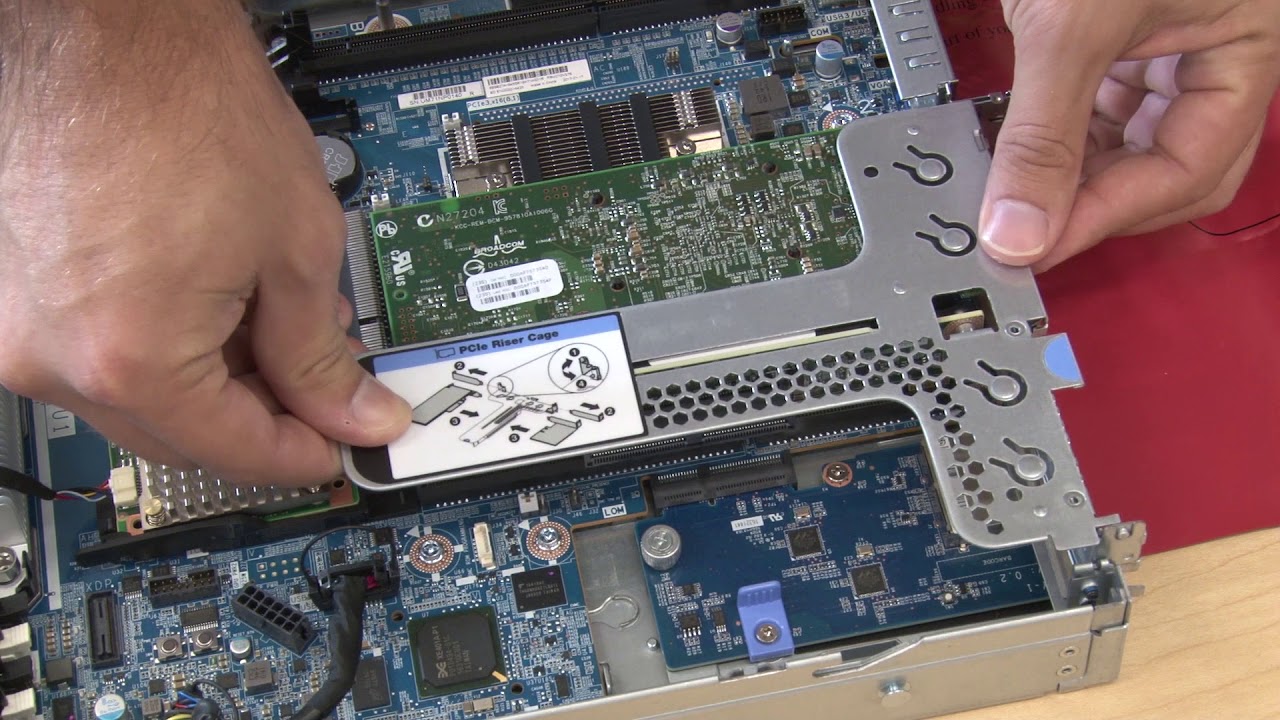 Lenovo ThinkSystem SR630 installing a PCIe adapter YouTube