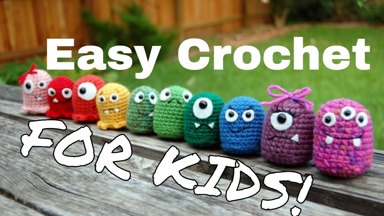 9 Super Easy Crochet Projects for Kids to Make 