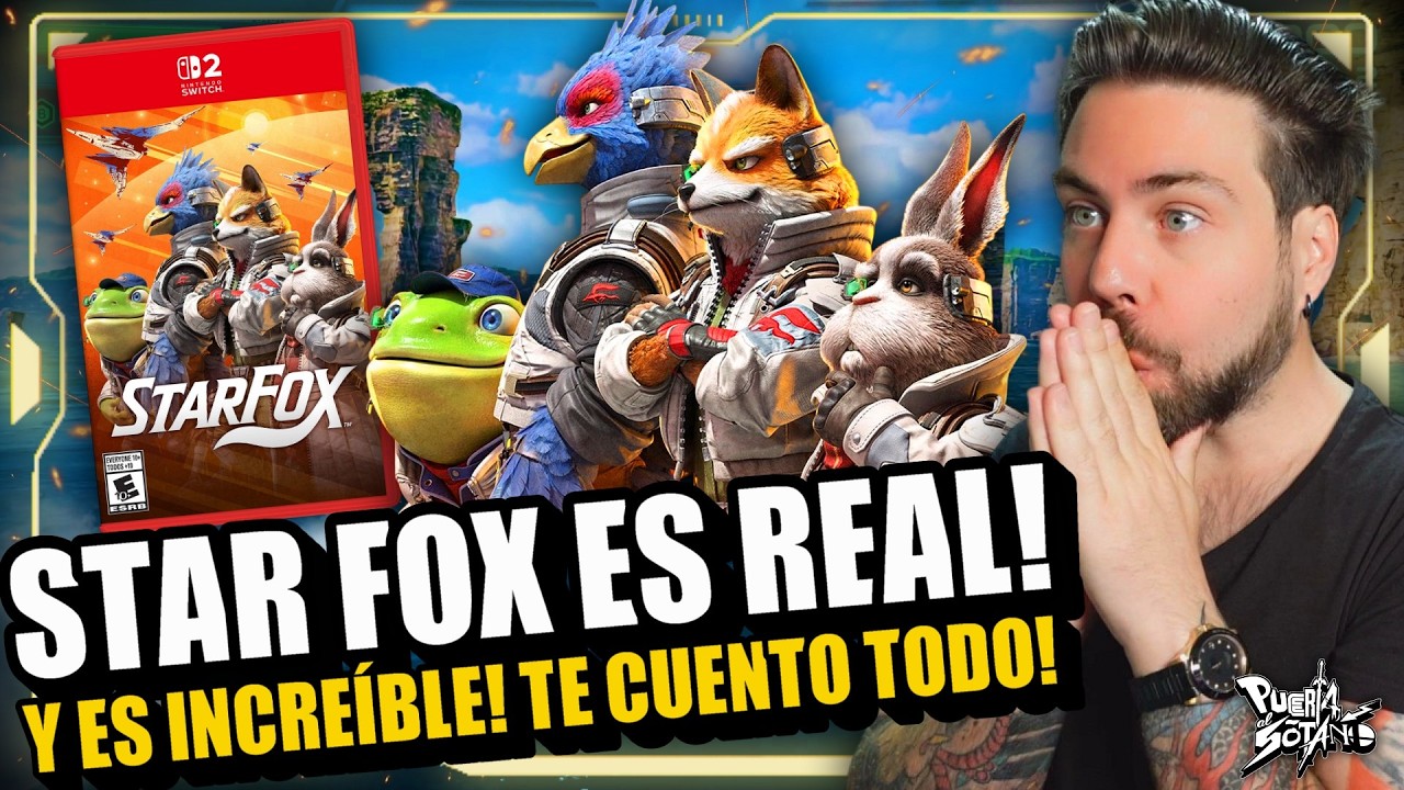 🔥HA PASADO! STAR FOX ES REAL y es INCREÍBLE! TODO sobre el "NUEVO" Juego de STAR FOX para Switch 2! episode artwork
