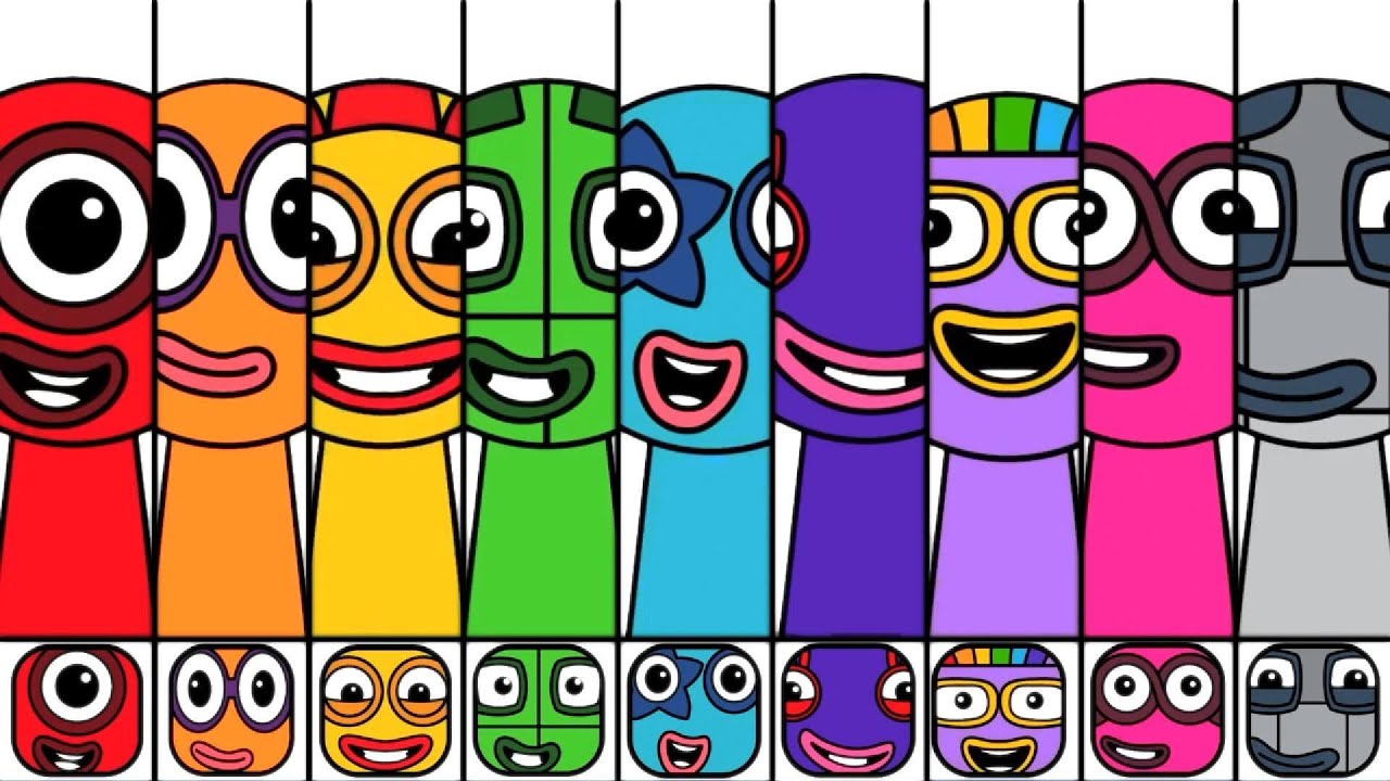 My NEW! Sprunki OC:Emoji 66, 65, 64, 63, 62, 61, 60, 59, 58 (From Phase 1 to Phase 3)