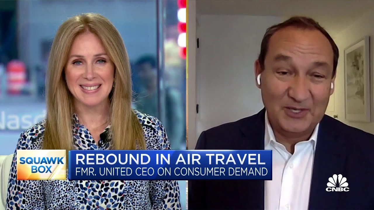 Leisure travel is 'back and rolling', says former United Airlines CEO Oscar Munoz