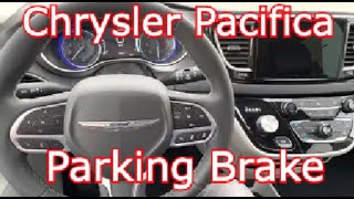2022 Chrysler Pacifica - Parking Brake ON and OFF