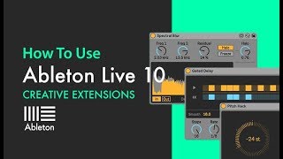 How To Use Ableton Live 10 Creative Extensions with Bluffmunkey - Poli