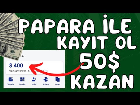 Papara İle Kayıt Ol Yatırımsız 50$ Kazan 🤑 Ödeme Kanıtlı 💰 İnternetten Para Kazanma Yolları 2023