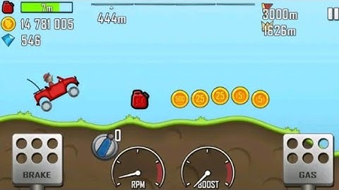 Hill Climb Racing - Tutorial del juego, parte 1 - Jeep (iOS, Android)
