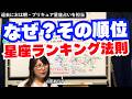 テレビの星座ランキングの仕組み｜今回に関しては批判コメントへの回答も真面目にします。